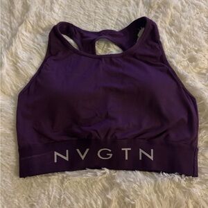 NVGTN Deep Purple Sports Bra